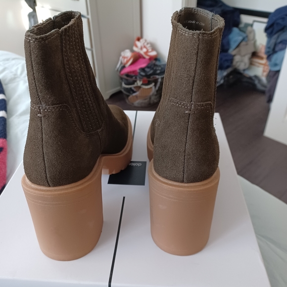 Dolce vita boots olive green 6.5 - Picture 3 of 6